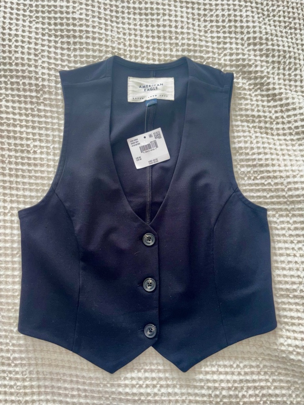 American Eagle Button Front Vest